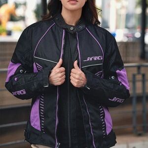 Diana Women's Motorcycle Jacket (Purple) 3X